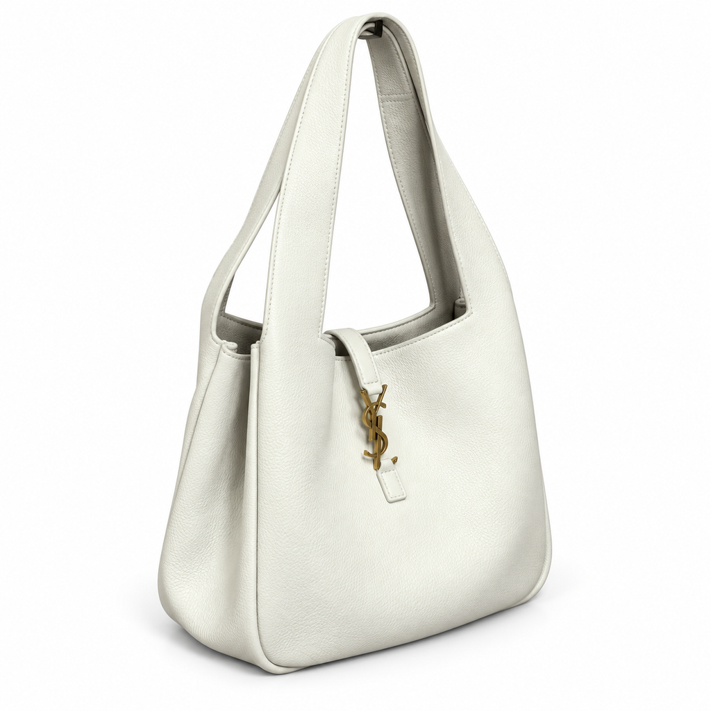 Saint Laurent Le 5 à 7 Hobo Bag – White