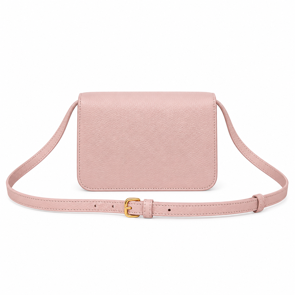 Burberry Pink Flap Shoulder Bag