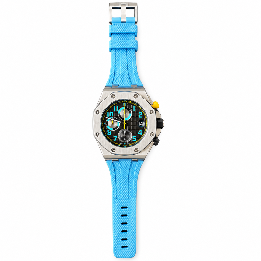 Audemars Piguet Royal Oak Offshore Chronograph Steel Blue Yellow