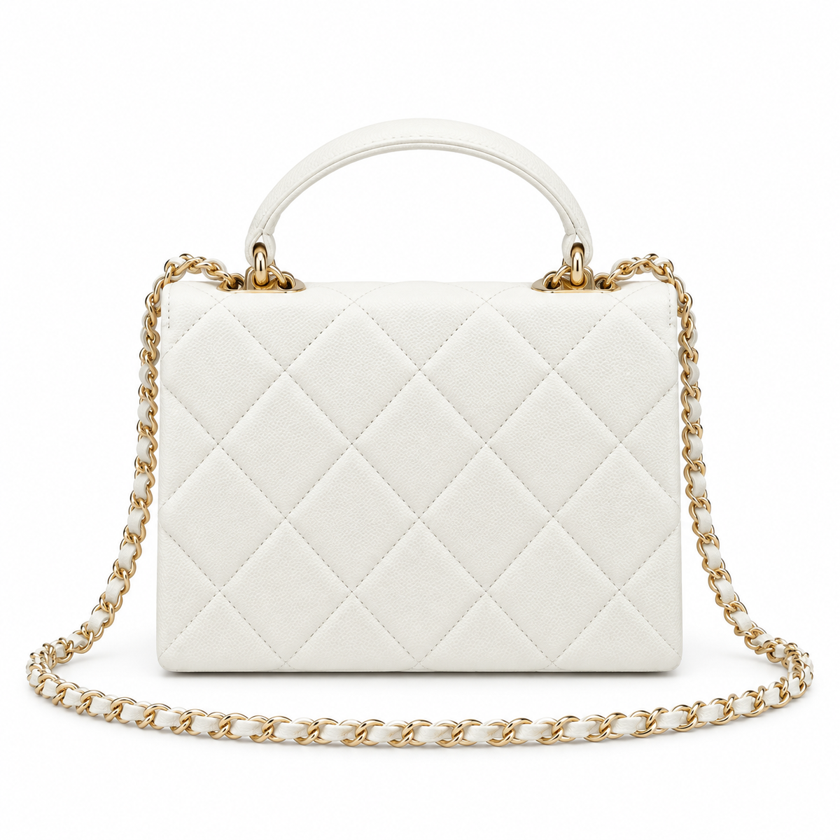 Chanel Quilted Caviar Mini Day Bag 16×21×9.5cm