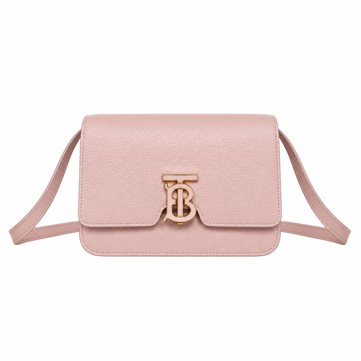 Burberry Pink Flap Shoulder Bag