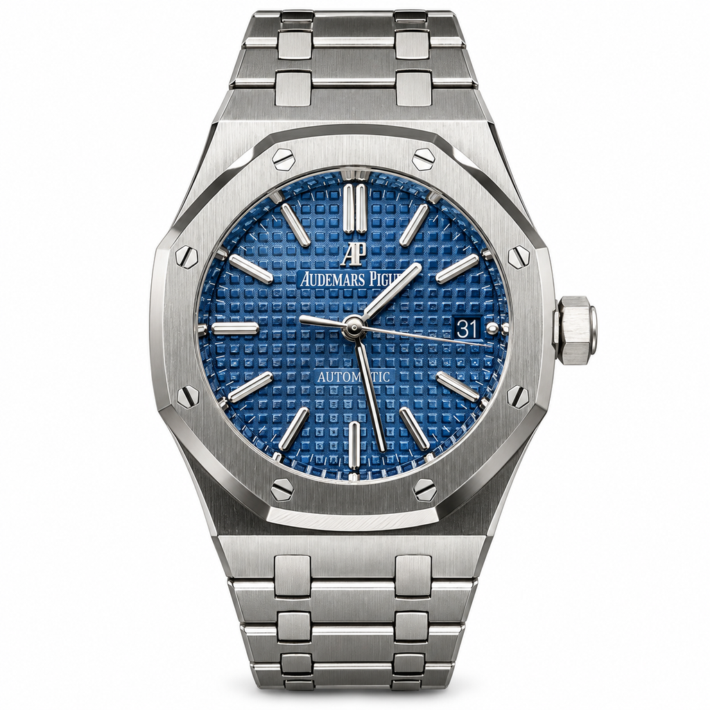Audemars Piguet Royal Oak Automatic Blue Tapisserie Steel