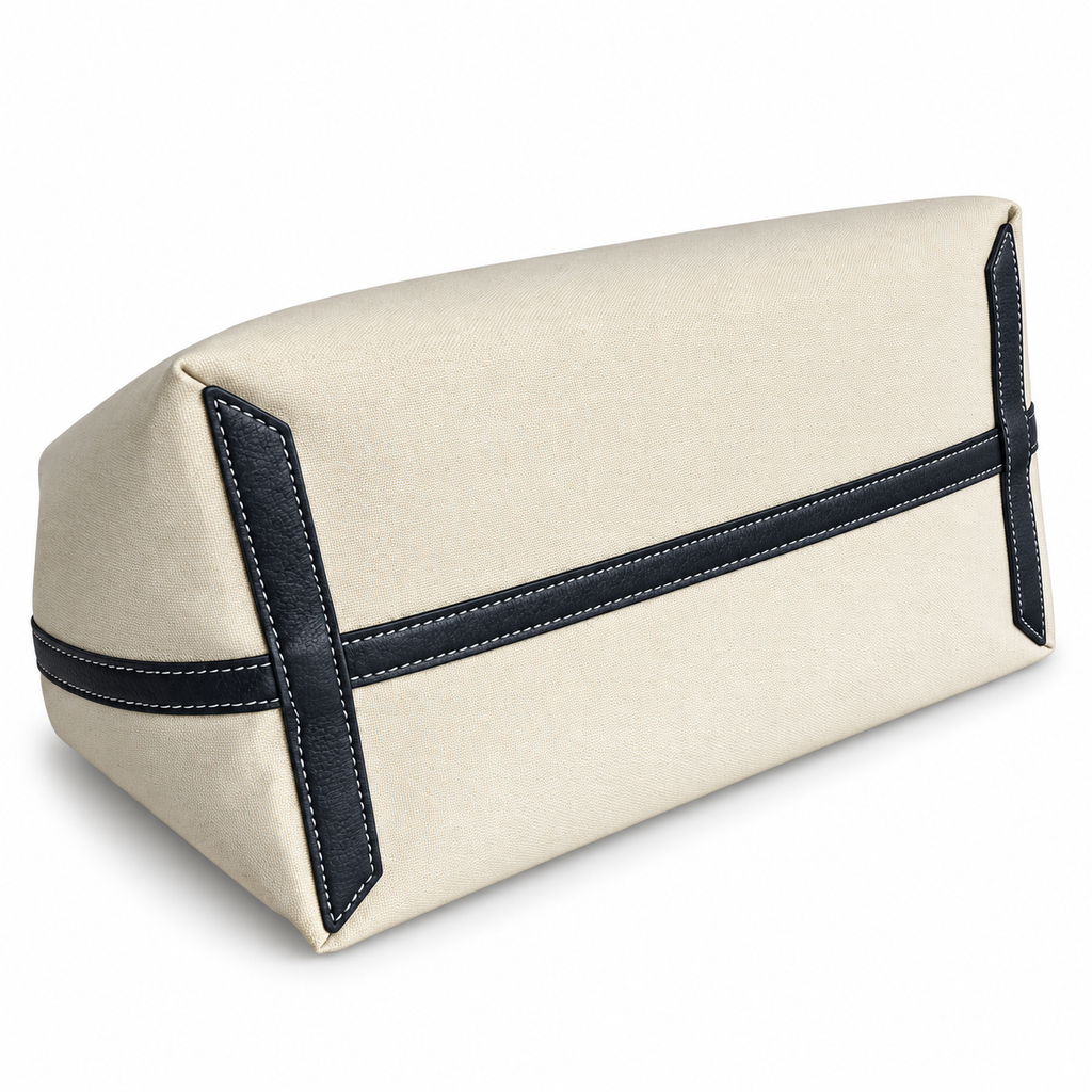 Burberry Globe Print Logo Tote Bag