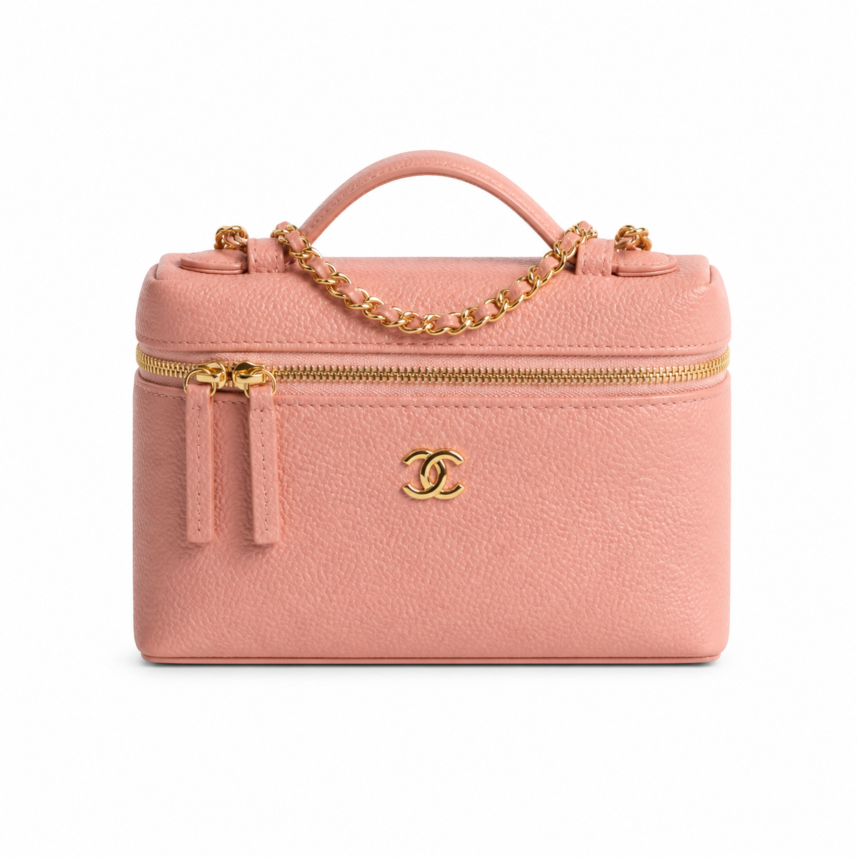 Chanel Pink Vanity Shoulder Bag