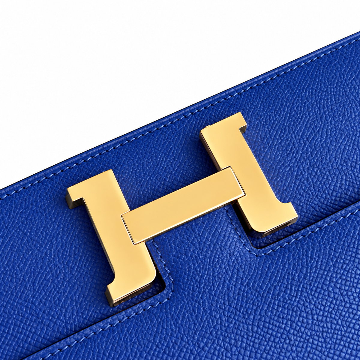 Hermès Constance 26 Bleu Electrique Chevre GHW
