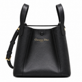 Dior Toujours Small Tote Bag in Black with Christian Dior Logo