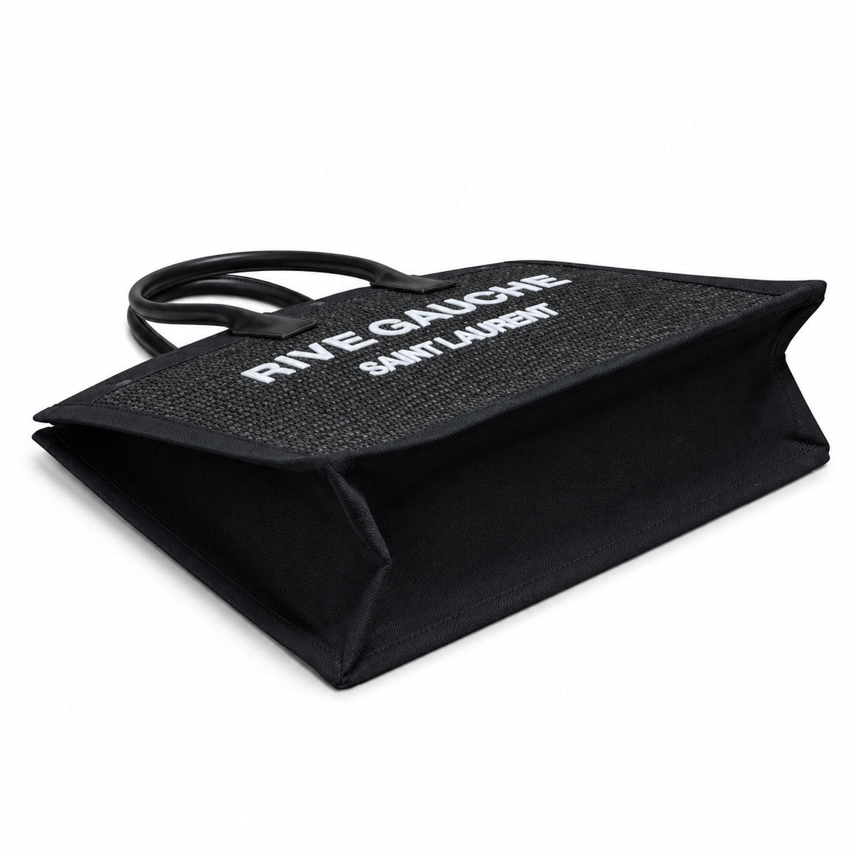 Saint Laurent Rive Gauche Large Tote Bag in Black